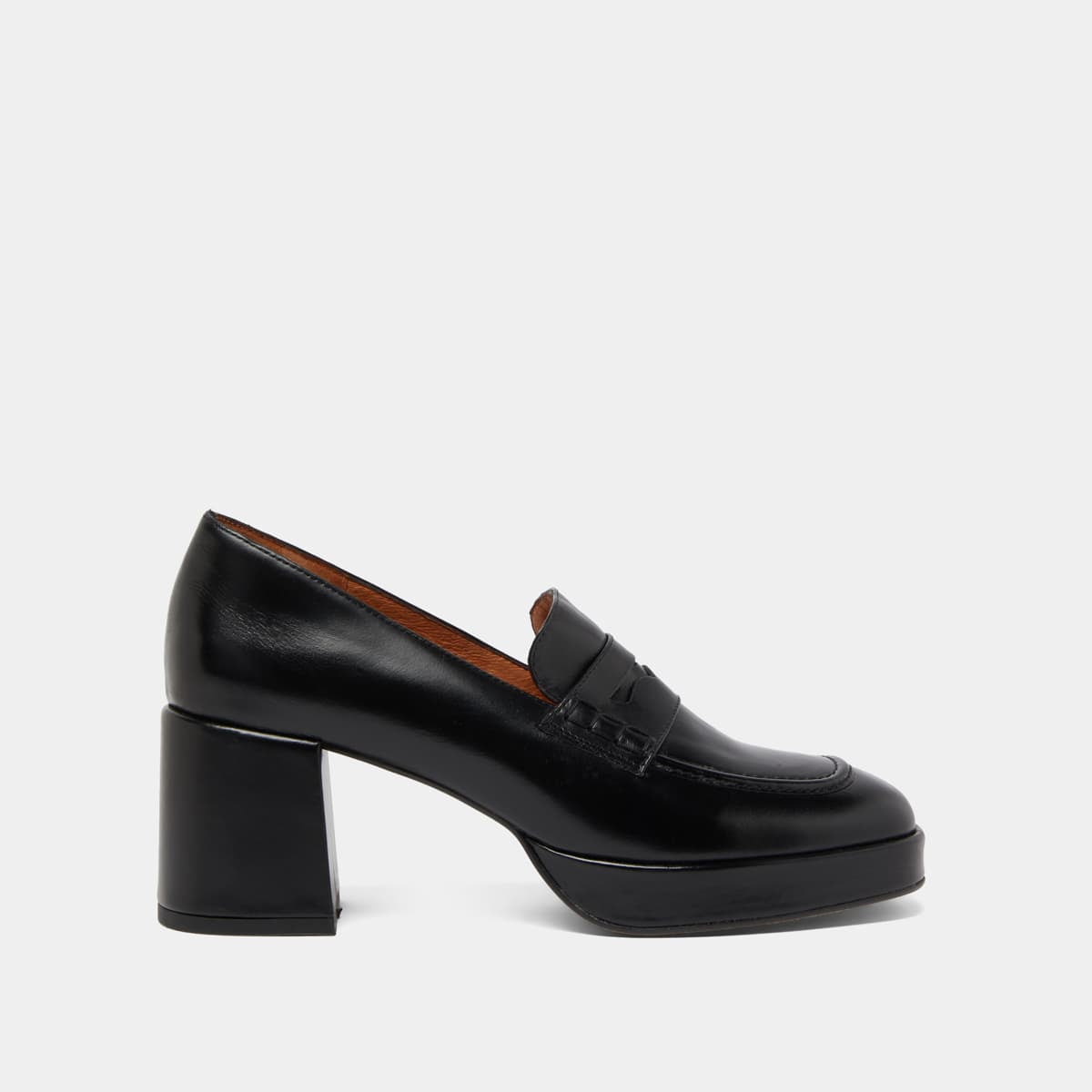 High heel loafer best sale